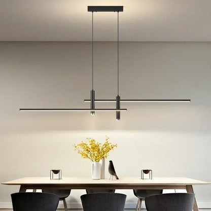 Suspension LED Design Nordique Doré/Noir