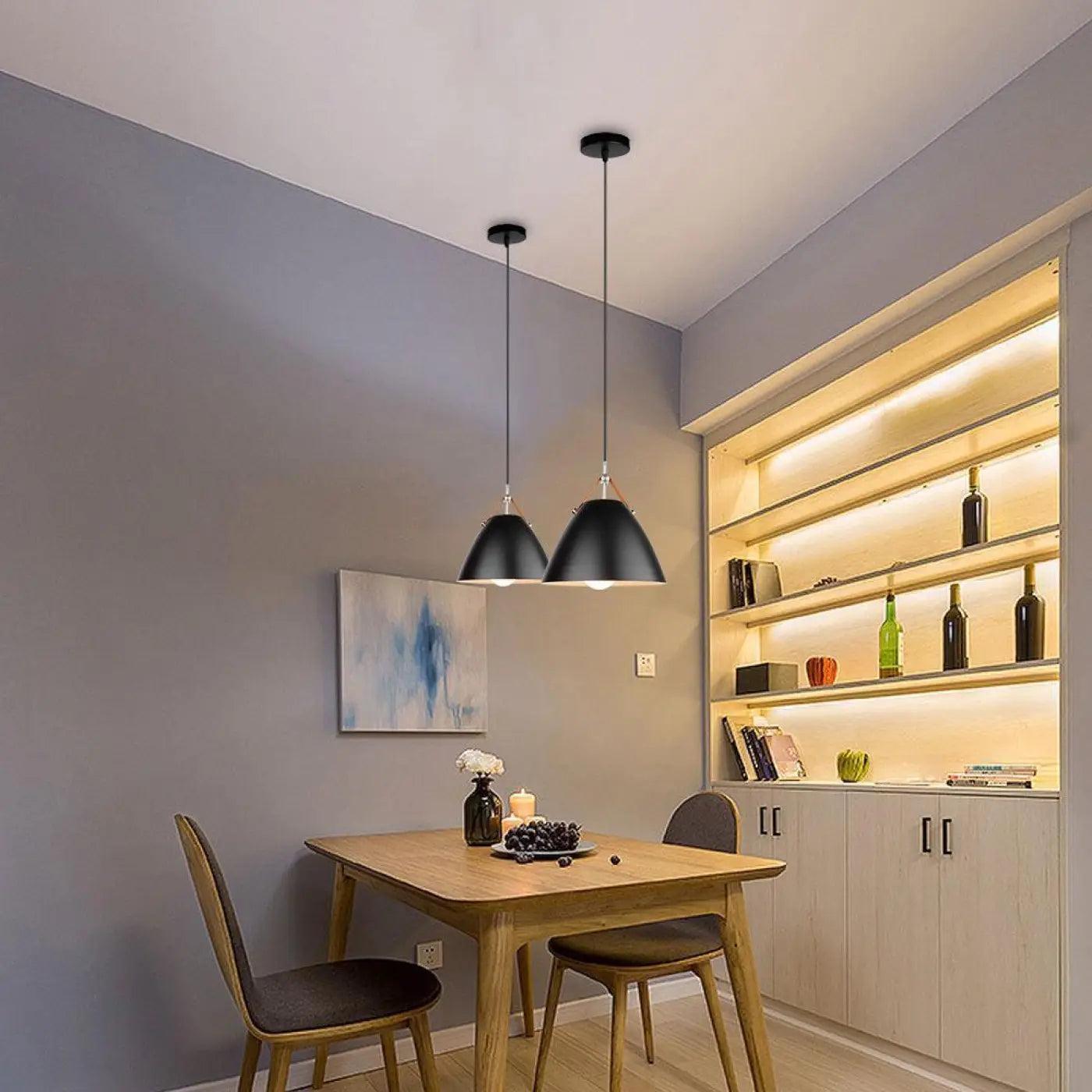 Suspension Luminaire Métal Design Cuisine & Salon