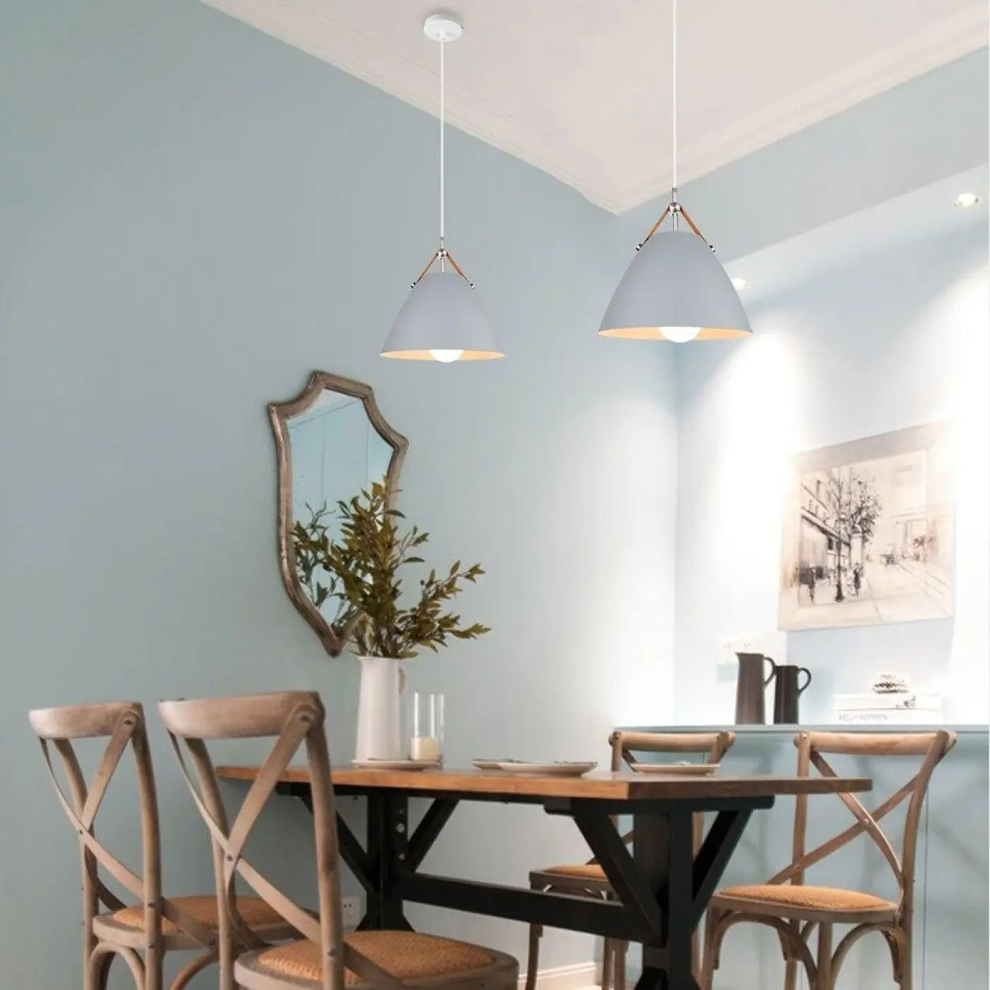 Suspension Luminaire Métal Design Cuisine & Salon