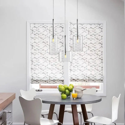 Suspension Design Cylindres Verre Lumineux
