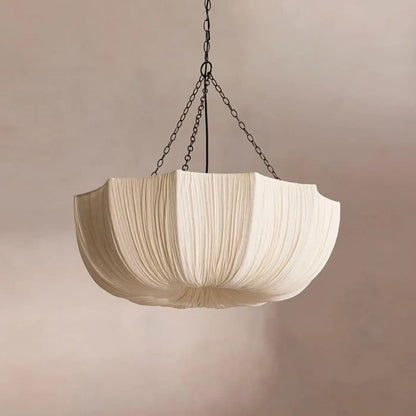Suspension Parapluie Blanc Texturé Design