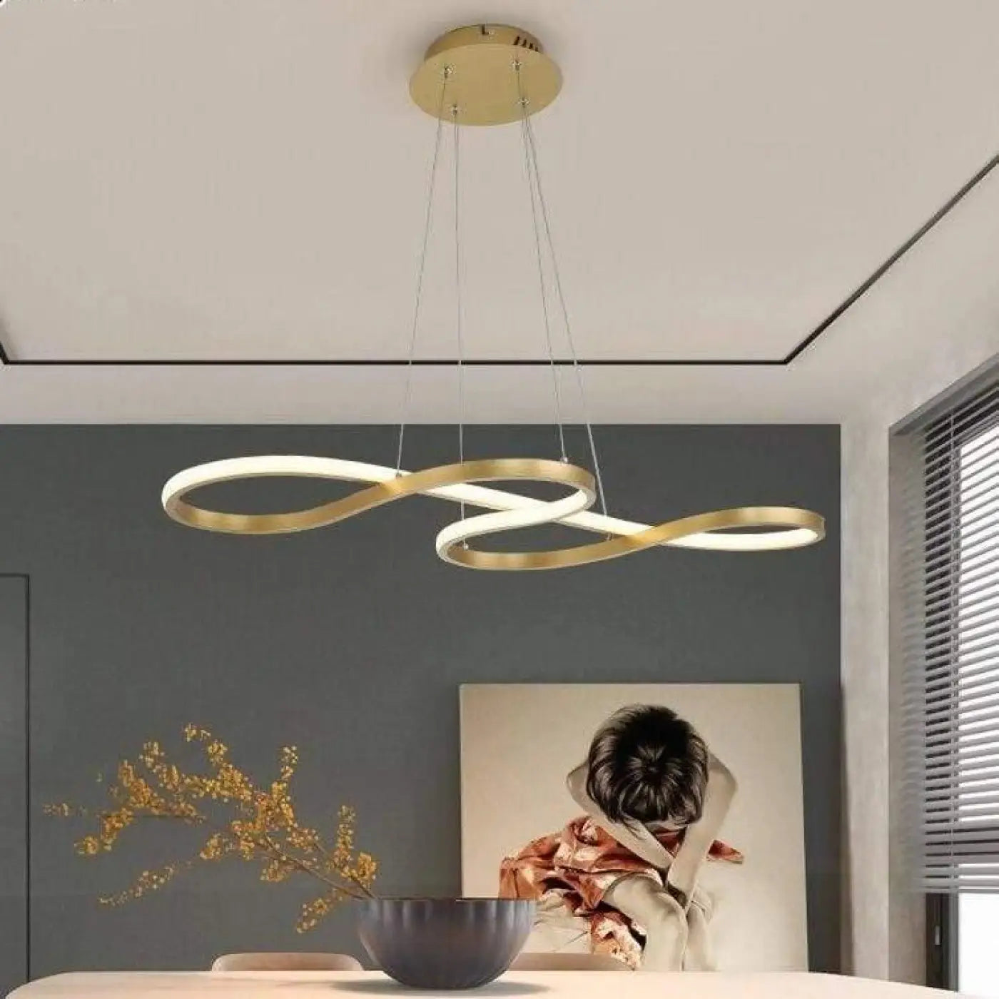 Suspension LED Design Moderne
