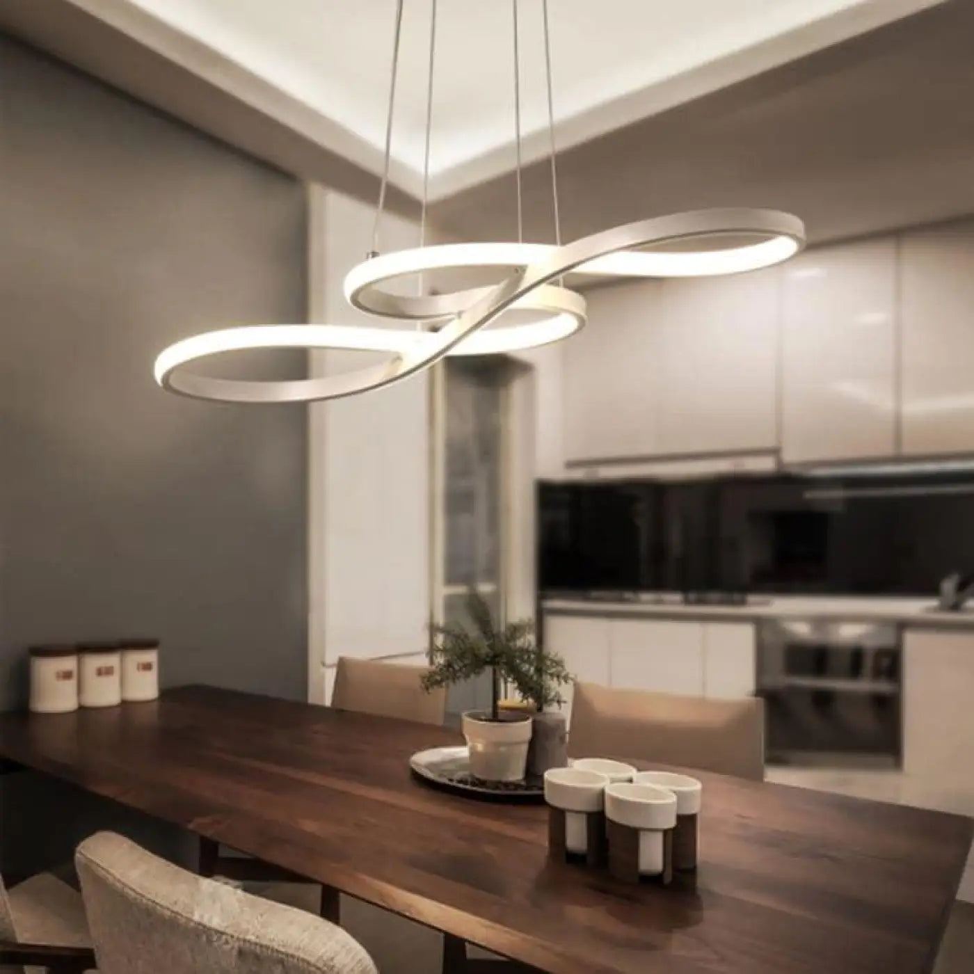 Suspension LED Design Moderne