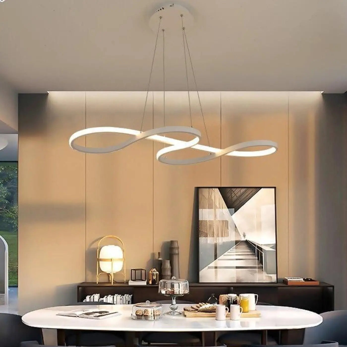 Suspension LED Design Moderne