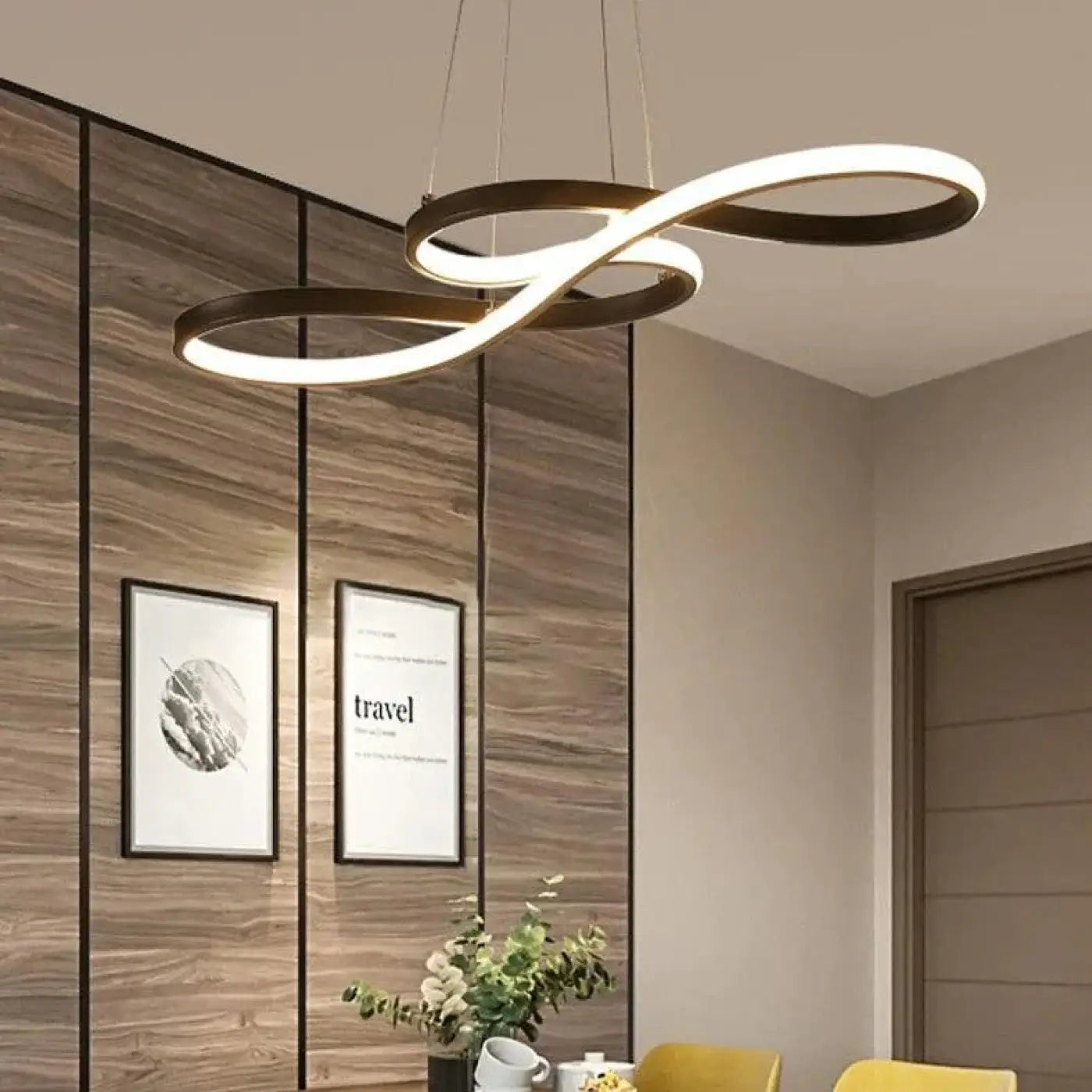 Suspension LED Design Moderne