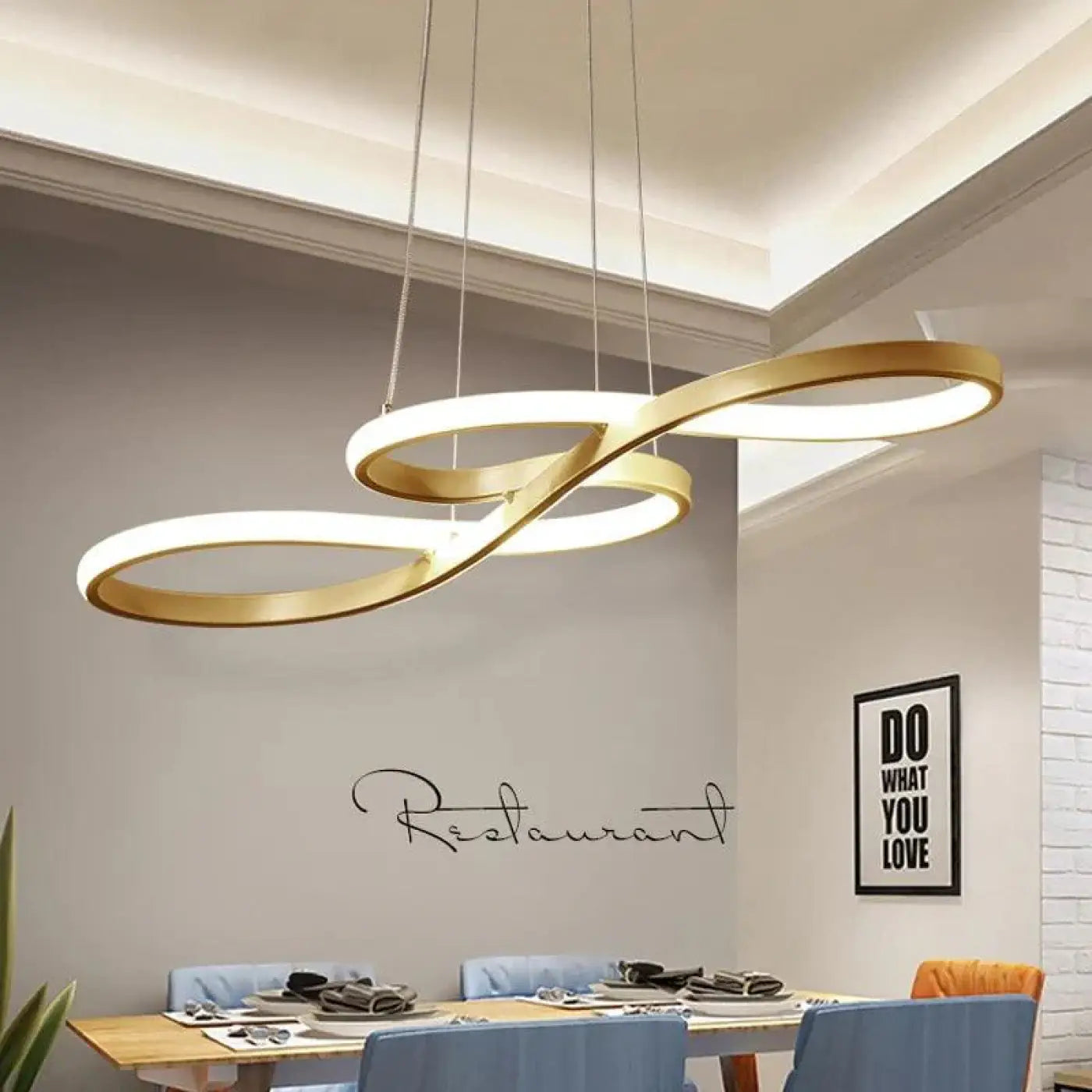 Suspension LED Design Moderne