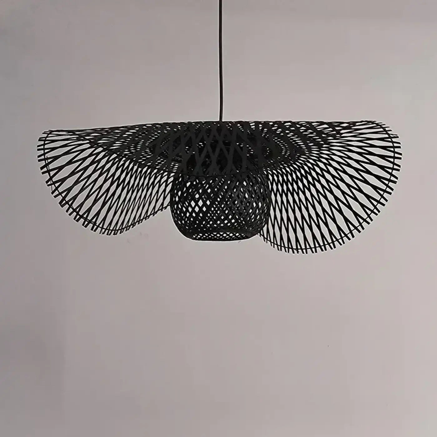 Suspension Métal Tissé Design Contemporain