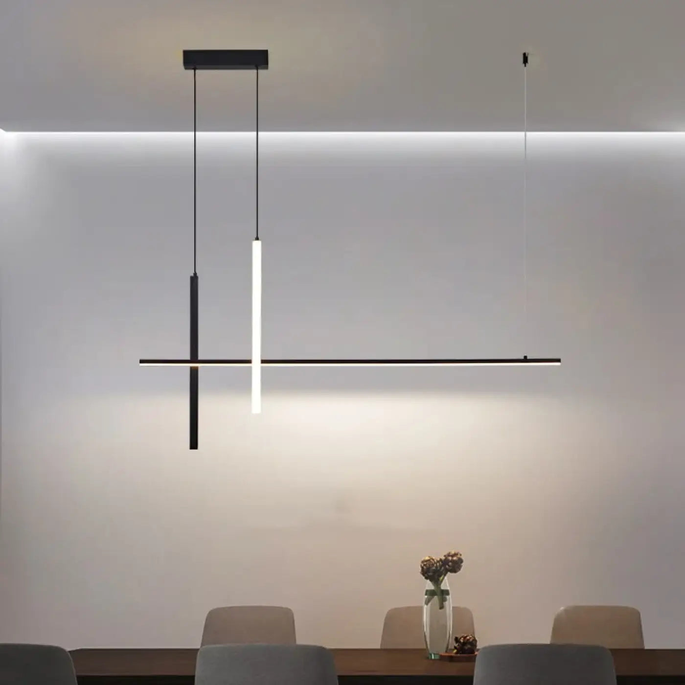 Suspension LED Design Minimaliste Cuisine