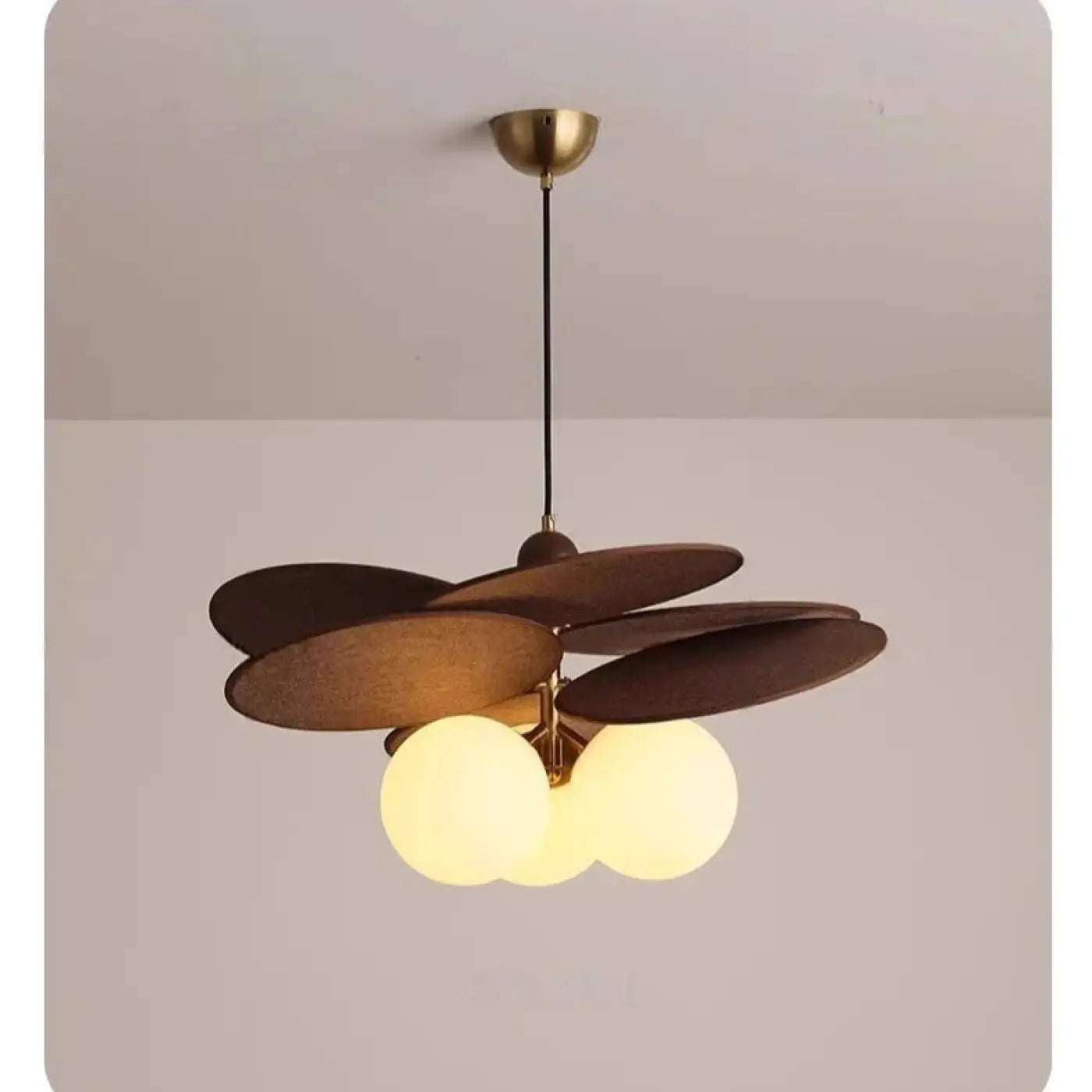 Suspension Bois & Métal Moderne