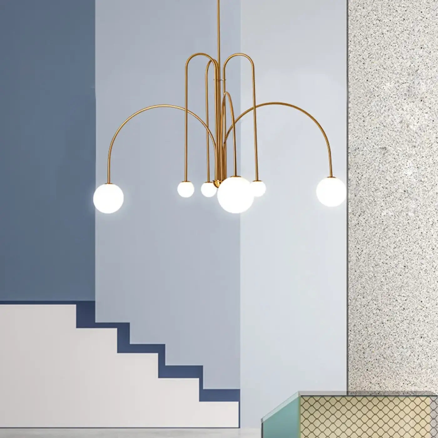 Suspension Luminaire Design Métal & Verre