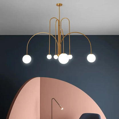 Suspension Luminaire Design Métal & Verre