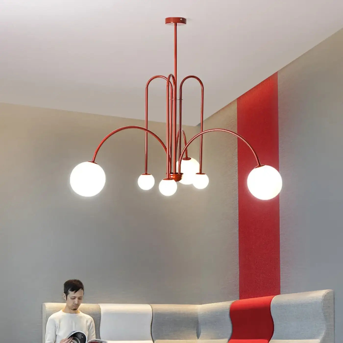 Suspension Luminaire Design Métal & Verre