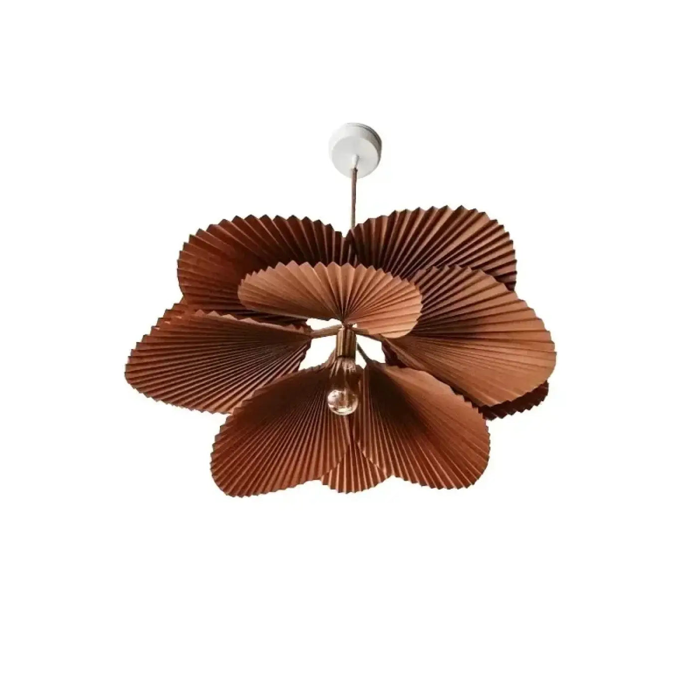 Suspension Bohème Chic Papier Marron Douceur Naturelle