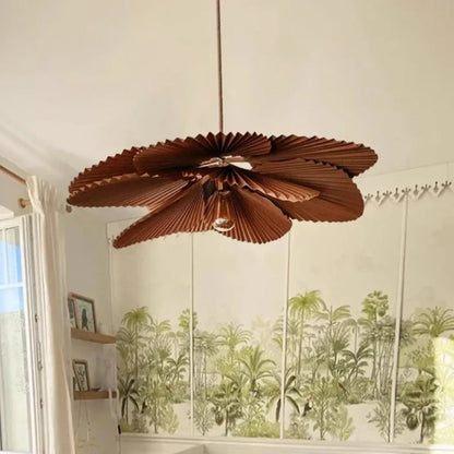 Suspension Bohème Chic Papier Marron Douceur Naturelle