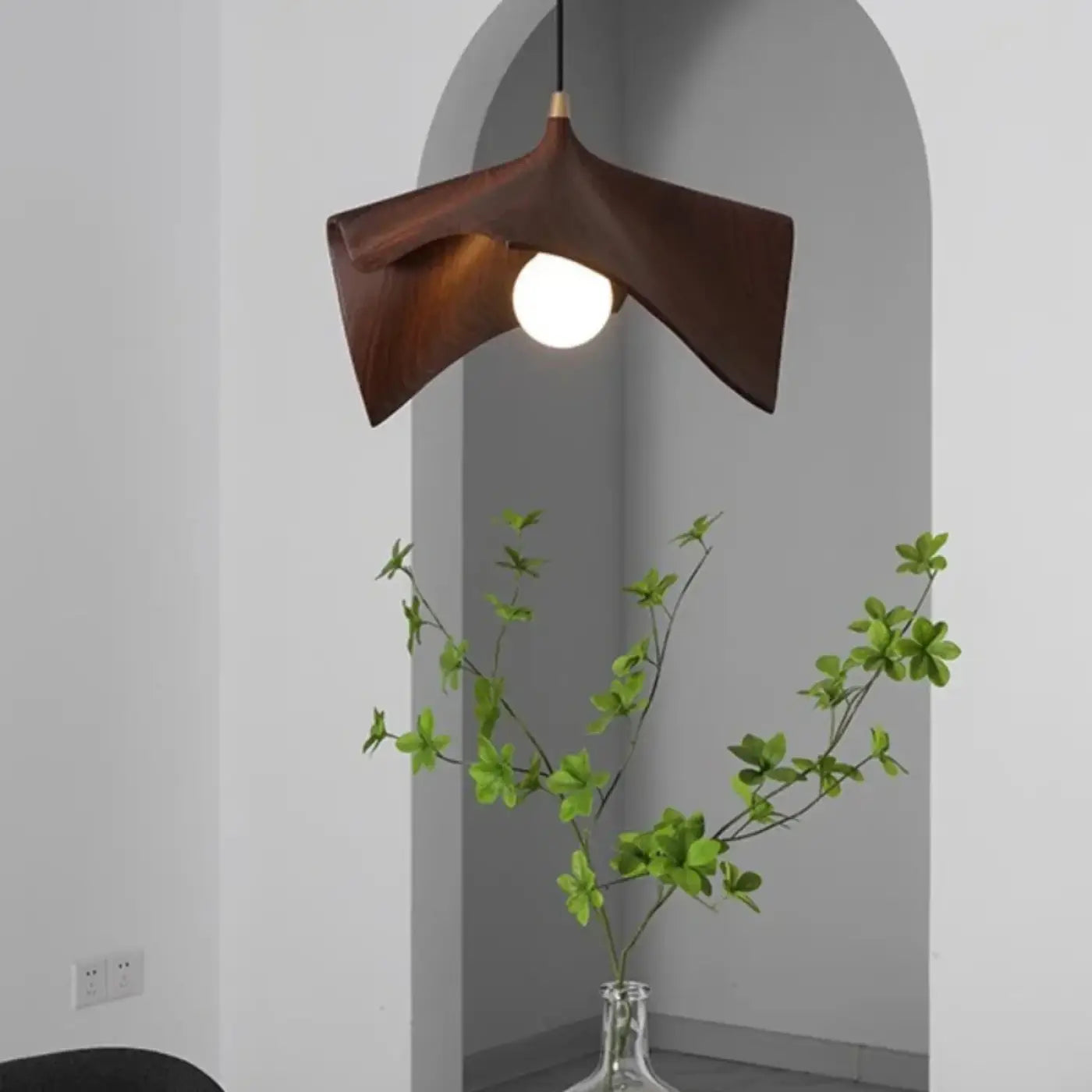 Suspension Résine Design Vintage Lumineuse