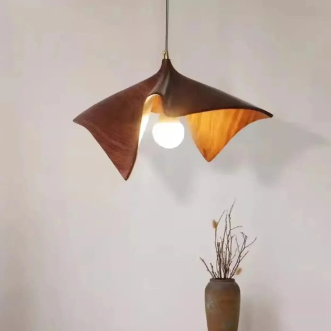 Suspension Résine Design Vintage Lumineuse