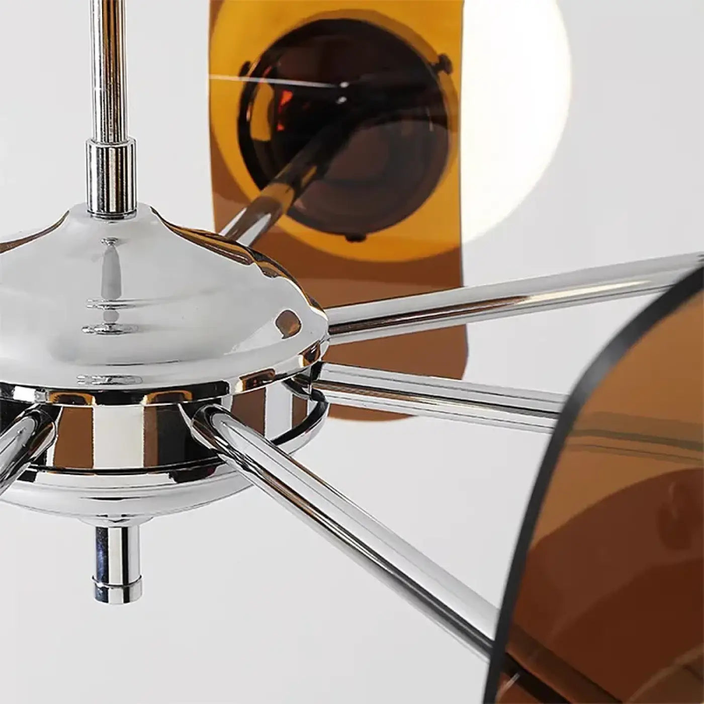 Suspension Luminaire Rétro Globes Courbés