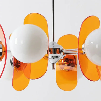 Suspension Luminaire Rétro Globes Courbés