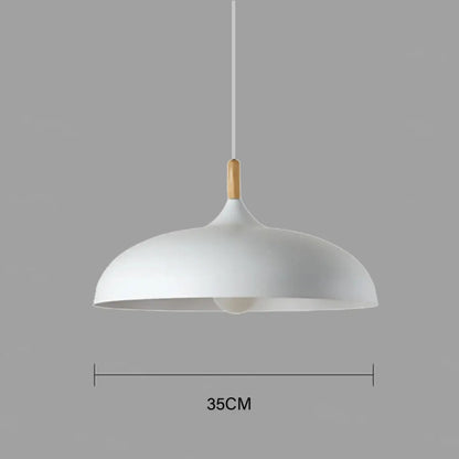 Suspension Luminaire Bois Scandinave Design Épuré