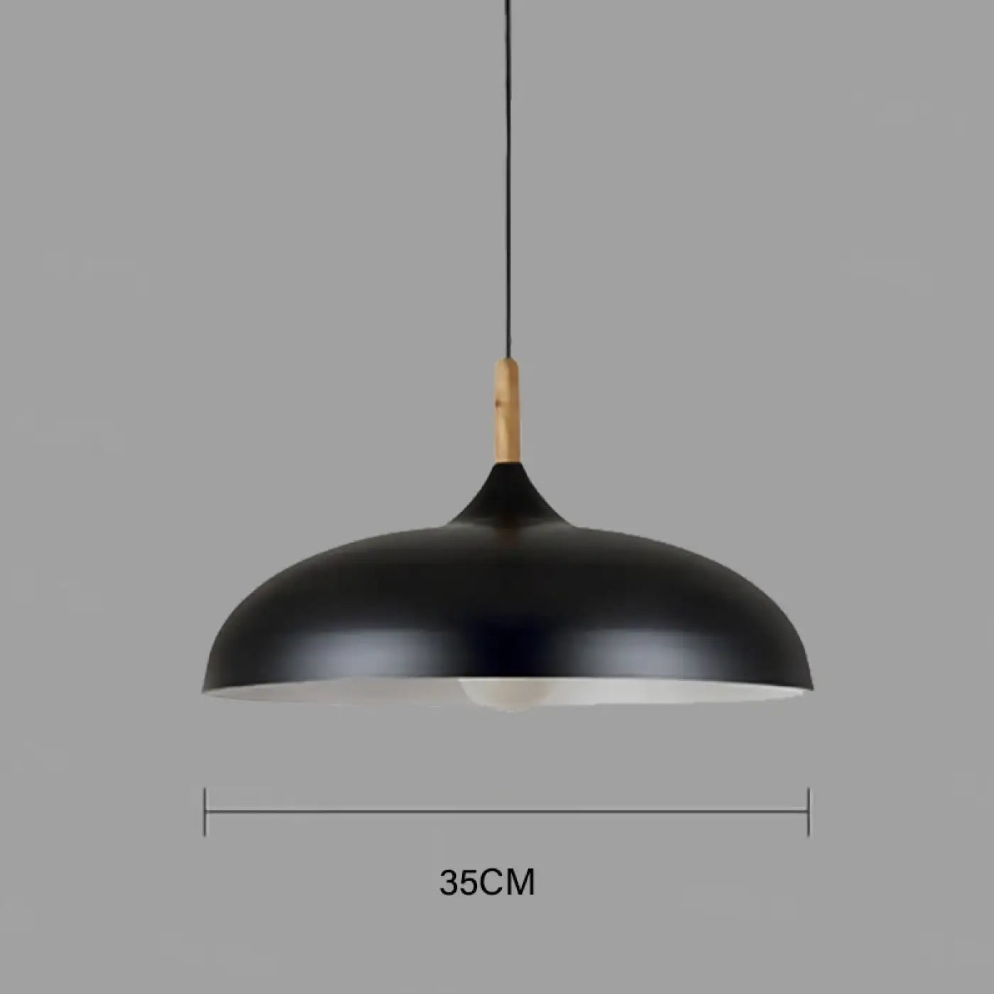 Suspension Luminaire Bois Scandinave Design Épuré