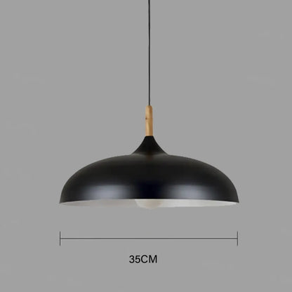 Suspension Luminaire Bois Scandinave Design Épuré