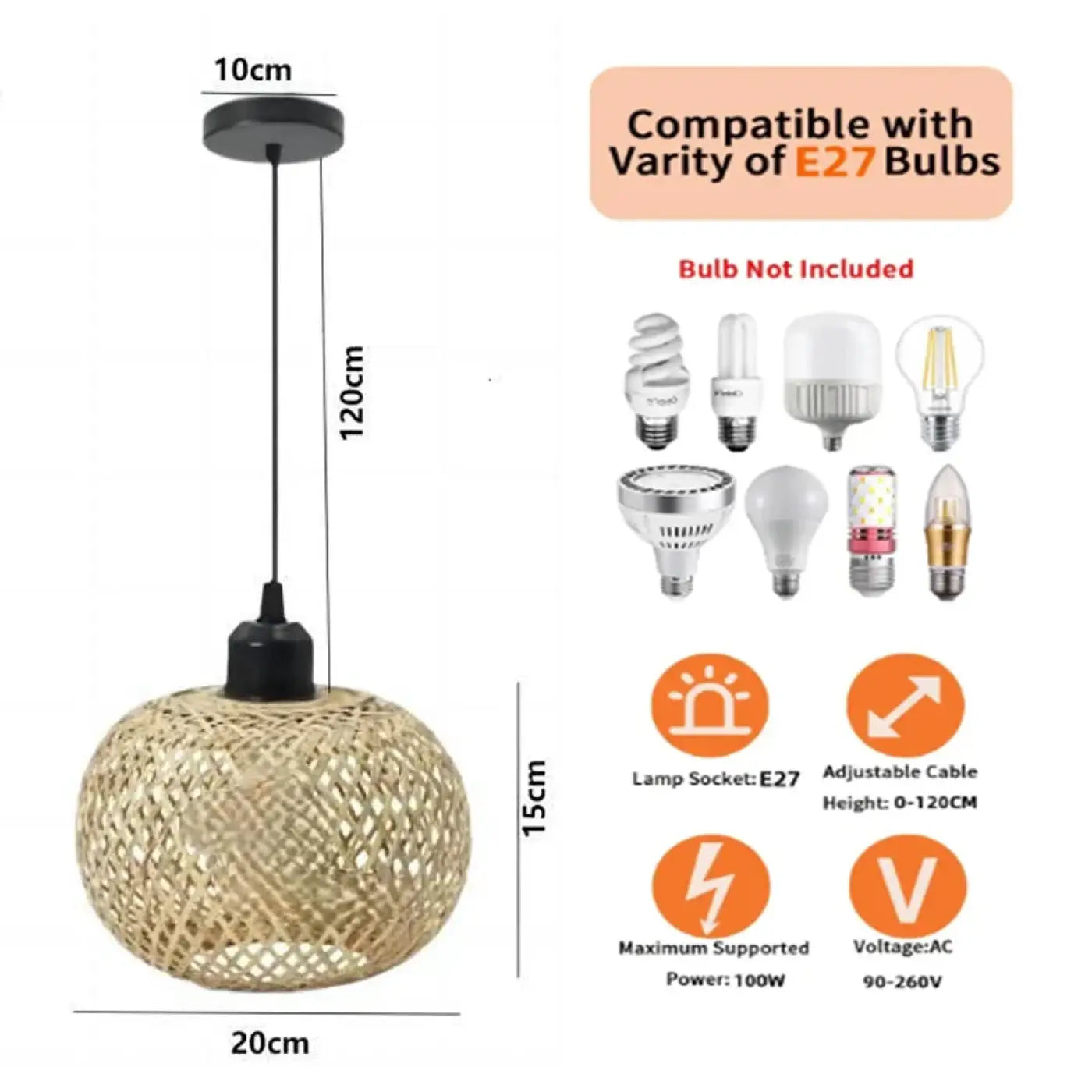 Suspension Bohème Luminaire Design Aérien