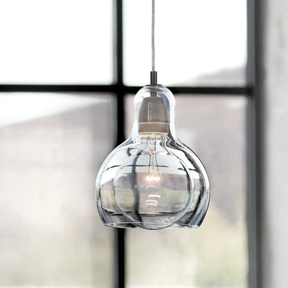 Suspension Luminaire Verre Coloré Design Moderne