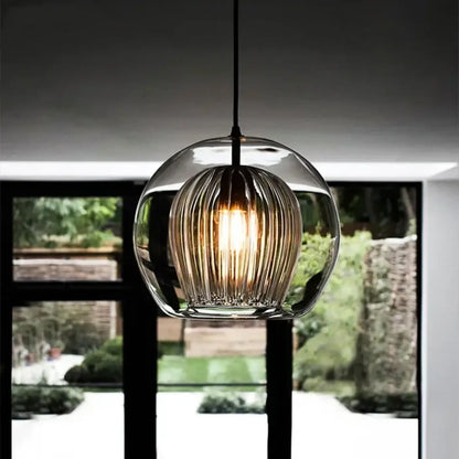 Suspension Luminaire Verre Design Moderne