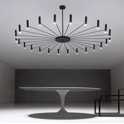 Suspension XXL Design Graphique Noir