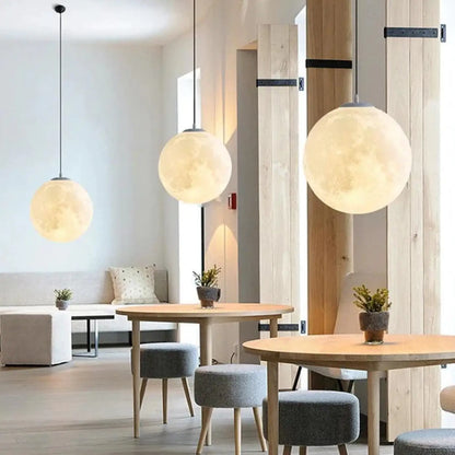 Suspension Lune Décorative Ambiance Douce
