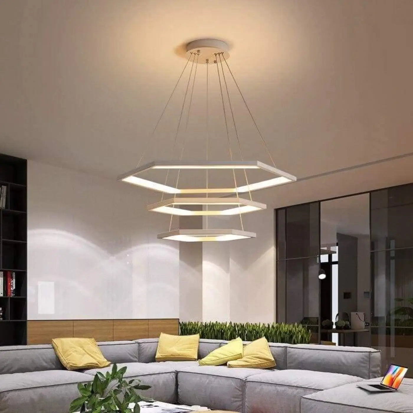 Suspension Luminaire Design Moderne & Élégante