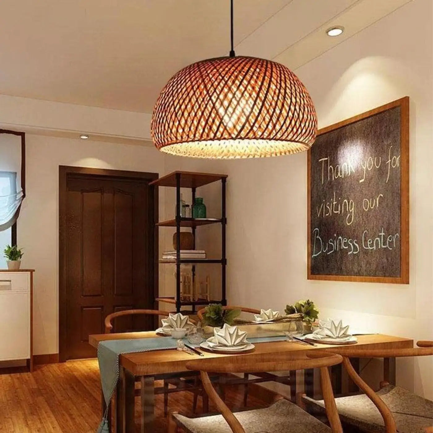 Suspension Luminaire Osier Naturel & Douceur Ambiante