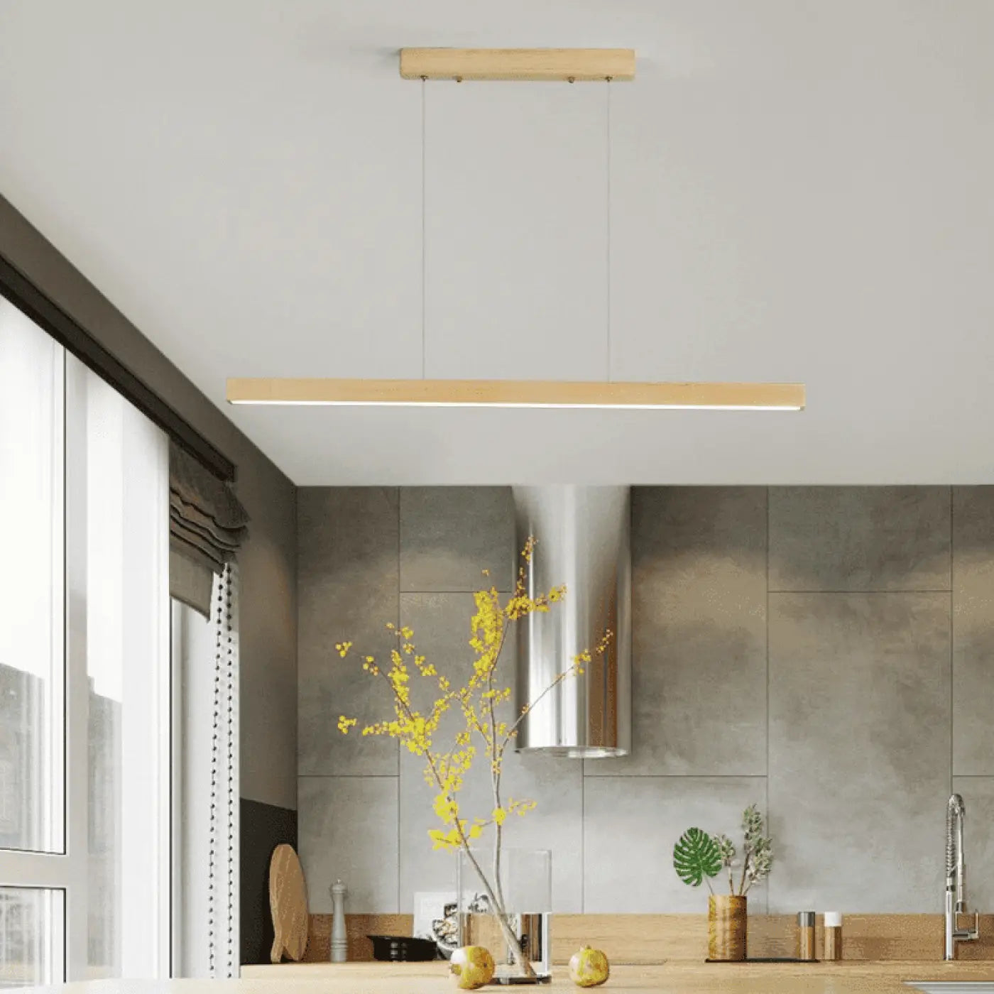 Suspension Luminaire Bois Naturelle & Design