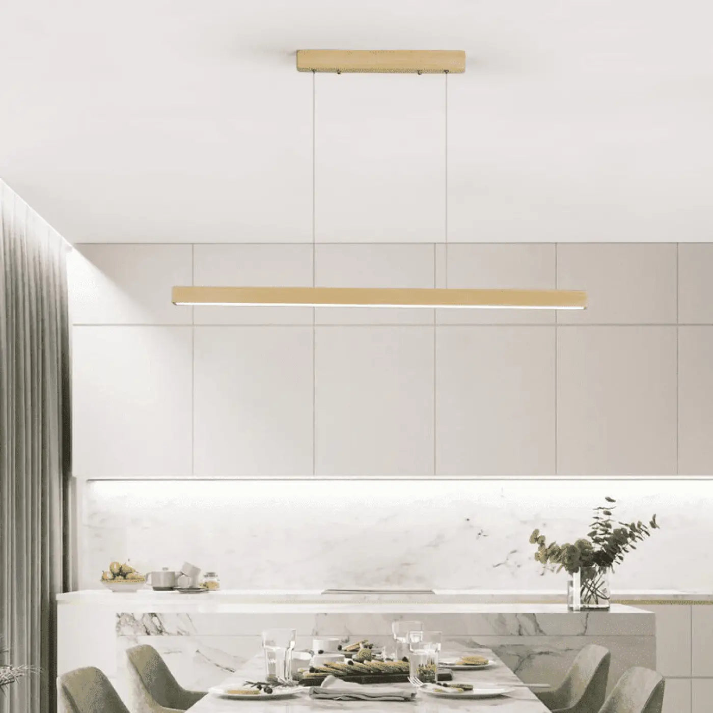 Suspension Luminaire Bois Naturelle & Design