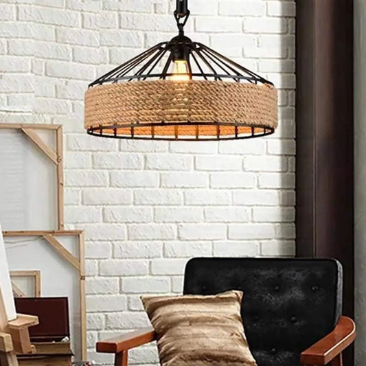 Suspension Luminaire Vintage Industriel Noir